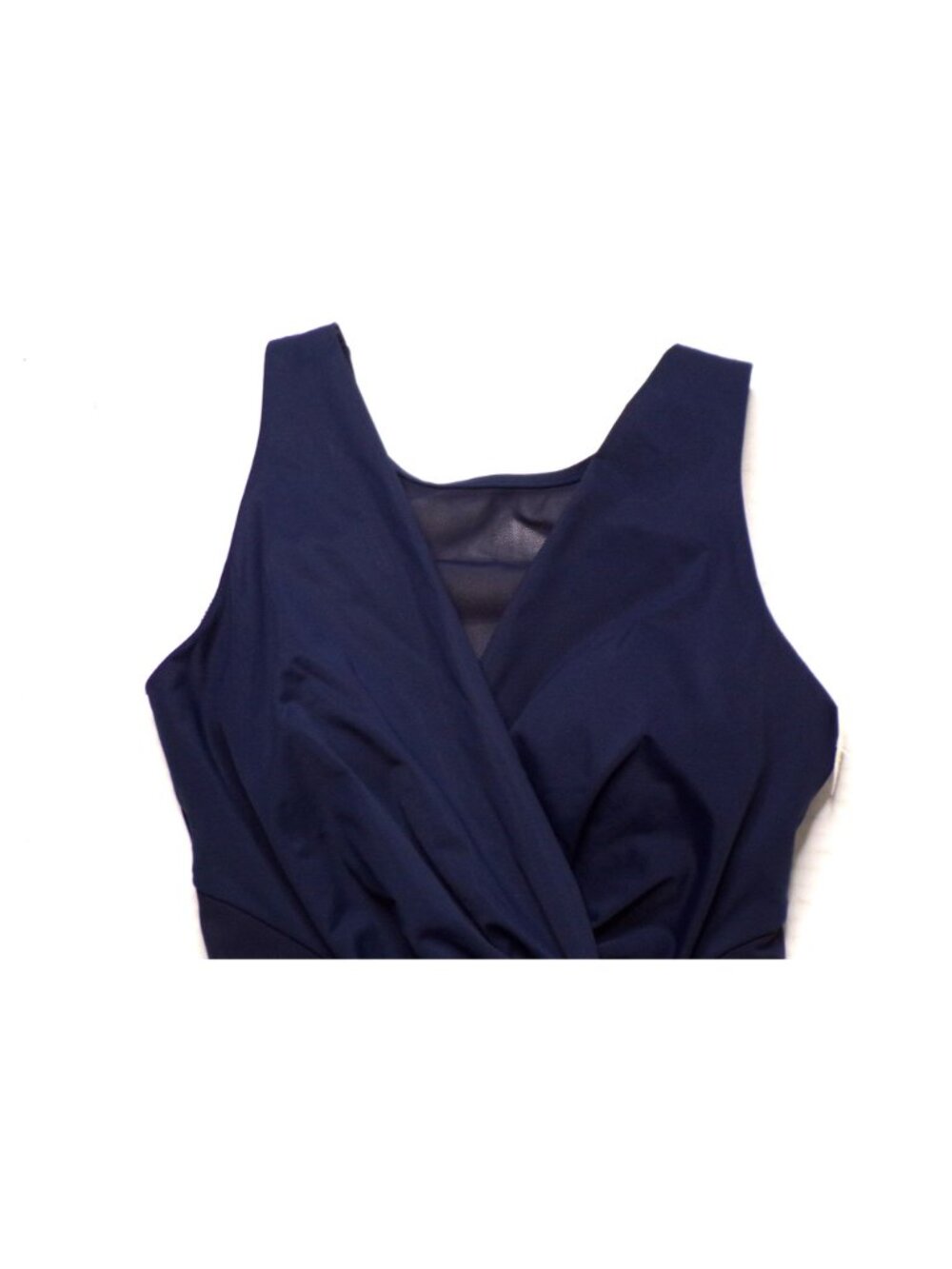 🆕 MIRACLESUIT Palma Illusion Slimming One Piece Swimsuit 8 Navy Blue - Picture 9 of 11